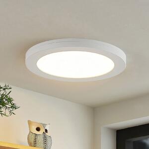 PRIOS Prios LED лампа за таван Aureka, комплект от 3 броя, сензорна, Ø 23 cm, бяла, Бял, Дневна/трапезария, Алуминий, Модерен, Кръгъл директен таван