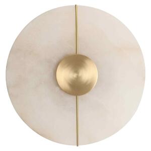 Viokef Светодиодно стенно осветление Lusso, Ø 20 cm, Бял, Дневна/трапезария, Мрамор