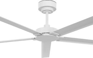 Beacon Lighting Вентилатор за таван Monza white DC silent Ø 152 cm IP55, Бял, Дневна/трапезария, Алуминий, Модерен