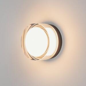 SLV Cyft LED стенна лампа, черна, алуминий, Ø 13,2 cm, CCT, Затъмняване, Черен, Баня, Алуминий, Модерен