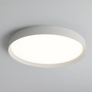 ACB ILUMINACIÓN LED таванна лампа Minsk, бяла, Ø 60 cm, Casambi, 42 W, CCT, Затъмняване, Бял, Дневна/трапезария, Метал, Модерен