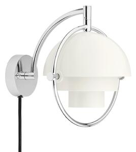 GUBI Gubi стенна лампа Multi-Lite, бяла, метал, G9, Затъмняване, Бял, Дневна/трапезария, Месинг, Дизайн
