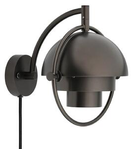 GUBI Gubi стенная лампа Multi-Lite, черно-месингово, метал, Затъмняване, Черен, Дневна/трапезария, Месинг, Дизайн