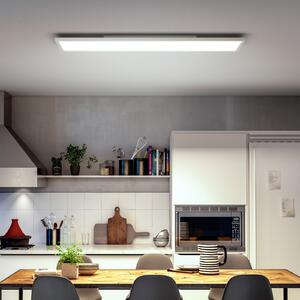 Philips Hue LED панел White Ambiance Aurelle, 120x30cm, бял, Затъмняване, Бял, Дневна/трапезария, Метал, Модерен