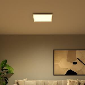 Philips Hue LED панел White & Color Ambiance Surimu, 60x60cm, Затъмняване, Бял, Дневна/трапезария, Алуминий, Модерен