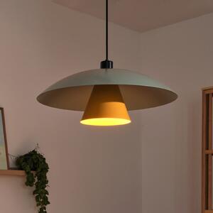 OSRAM висяща лампа Decor Flying Mushroom зелена/жълта, стомана, E27, Затъмняване, Зелен, Кухня, Метал, Модерен