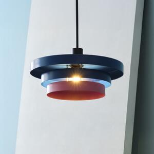 OSRAM висяща лампа Decor Layers, синьо/розово, стомана, E27, Затъмняване, Син, Кухня, Метал, Модерен
