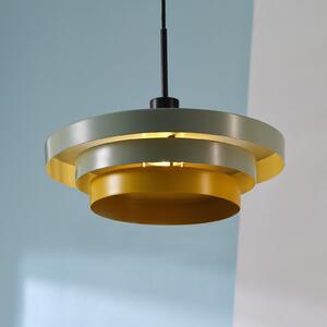 OSRAM висяща лампа Decor Layers, зелено/жълто, стомана, E27, Затъмняване, Зелен, Кухня, Метал, Модерен