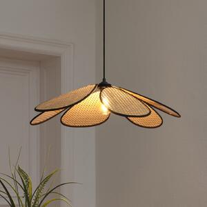 OSRAM висяща лампа Decor Rattan Daisy, Ø 69 cm, бежова, E27, Затъмняване, Бежов, Дневна/трапезария, Дървесина, Средиземноморски