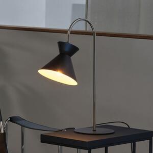 OSRAM настолна лампа Decor Waist, стомана, черна, E27, Черен, Дневна/трапезария, Метал, Модерен