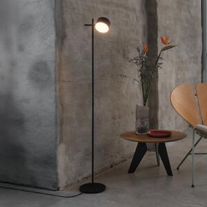 OSRAM LED стояща лампа Decor Kyoto, алуминий, черна, с регулируема яркост, Затъмняване, Черен, Дневна/трапезария, Алуминий, Модерен