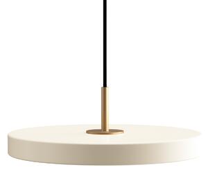 UMAGE LED висяща лампа Asteria Plus Mini, перлено бяла Ø 31 cm CCT, Затъмняване, Бежов, Дневна/трапезария, Метал, Дизайн