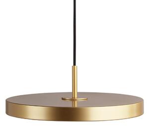 UMAGE LED висяща лампа Asteria Mini, месингов цвят, Ø 31 cm, Затъмняване, Злато / месинг, Дневна/трапезария, Метал, Дизайн