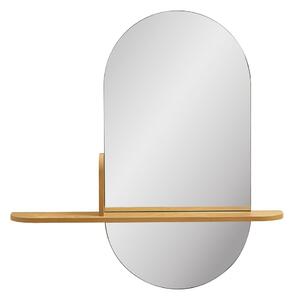 Стенно огледало с рафт 92x94,5 cm Barco – House Nordic