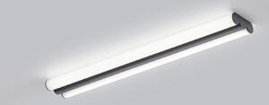 Helestra LED огледална лампа LOOM, дължина 60 cm, черна, IP44, Черен, Баня, Метал