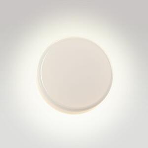 MARSET LED стенна лампа Caramel, опал, Ø 38 cm, TRIAC, стъкло, Затъмняване, Бял, Дневна/трапезария, Стъкло, Дизайн