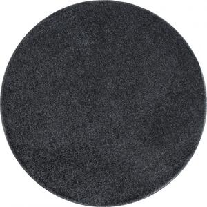 Килим от ата сив 120x120 см