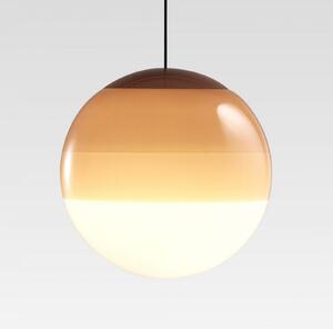 MARSET LED висяща лампа Dipping Light, Ø 13 cm, кремава, Затъмняване, Бежов, Дневна/трапезария, Стъкло, Дизайн, Глобус