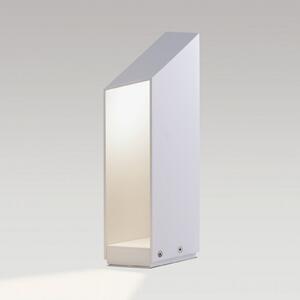 MARSET LED лампа с цокъл Domus, височина 37 cm, бяла, алуминий, Затъмняване, Бял, Алуминий, Дизайн
