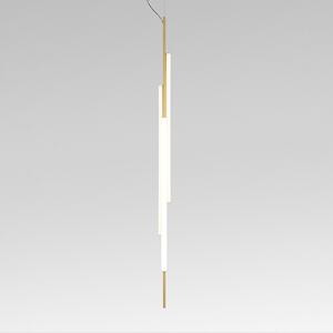 MARSET LED висяща лампа Ambrosia 175w/Plug-in 3000K златист цвят, Затъмняване, Злато / месинг, Дневна/трапезария, Алуминий, Дизайн