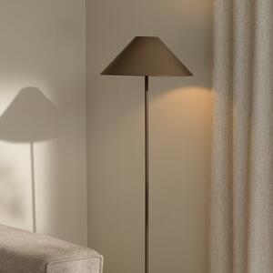 Globen Lighting стояща лампа Cannes, кафява, метал, 140 cm, Кафяв / ръждив, Дневна/трапезария, Метал, Скандинавски