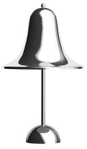 Verpan VERPAN LED акумулаторна настолна лампа Pantop, хром, височина 30 cm, IP44, Затъмняване, Дневна/трапезария, Пластмаса, Дизайн