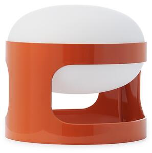 Kartell настолна лампа KD28, оранжева, Ø 25 cm, E14-LED, Оранжев, Дневна/трапезария, Пластмаса, Дизайн