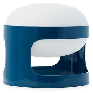 Kartell настолна лампа KD28, петрол, Ø 25 cm, E14-LED, Син, Дневна/трапезария, Пластмаса, Дизайн