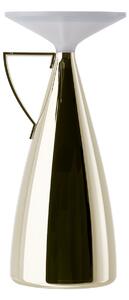 Kartell LED акумулаторна настолна лампа Camomille, кремава, височина 24 cm, Затъмняване, Бежов, Дневна/трапезария, Пластмаса, Дизайн