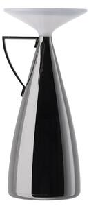 Kartell LED акумулаторна настолна лампа Camomille, тъмно сива, дим., Затъмняване, Сив, Дневна/трапезария, Пластмаса, Дизайн