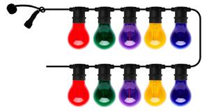 Sirius Светлинна верига с LED-лампички „Tobias“, стартово комплект, многоцветна, 10, Многоцветен, Пластмаса