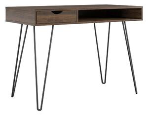 Работна маса от декор от орех 49x104 cm Concord – Novogratz