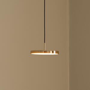 UMAGE LED висяща лампа Asteria Micro, полиран месинг, Ø 15 cm, Затъмняване, Злато / месинг, Дневна/трапезария, Метал, Дизайн