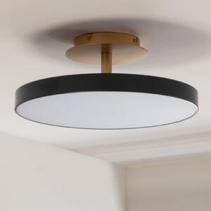 UMAGE LED плафон Asteria UP PLUS, антрацит Ø 60 cm CCT, Затъмняване, Черен, Дневна/трапезария, Метал, Дизайн