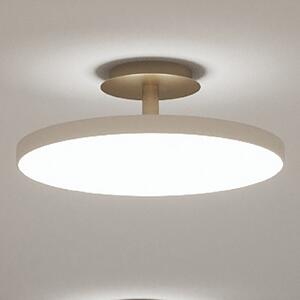 UMAGE LED плафон Asteria UP PLUS, перлено бял, Ø 43 cm CCT, Затъмняване, Бежов, Дневна/трапезария, Метал, Дизайн