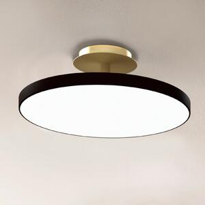 UMAGE LED плафон Asteria UP PLUS, черен, Ø 31 cm, CCT, Затъмняване, Черен, Дневна/трапезария, Метал, Дизайн