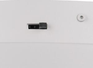 Trio Lighting LED плафон Keaton, светлосив, Ø 40 cm, метал, CCT, Затъмняване, Сив, Дневна/трапезария, Метал