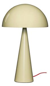 Hübsch HÜBSCH Настолна лампа Mush, пясъчна, метал, височина 50 cm, Бежов, спалня, Метал, Модерен
