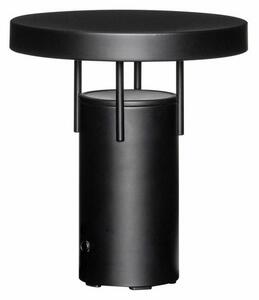 Hübsch HÜBSCH LED акумулаторна настолна лампа BringMe Mini, матово черна, 20 cm, Затъмняване, Черен, Метал, Модерен
