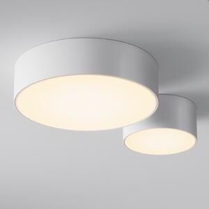 Maytoni LED външен плафон Zon, бял, Ø 12 cm, 3000 K, метал, Бял, Алуминий, Модерен