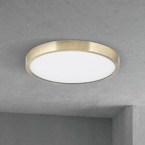 ORION LED плафон Disc, цвят античен месинг, Ø 24 cm, CCT, Затъмняване, Бронзов / античен месинг, Дневна/трапезария, Алуминий, Модерен