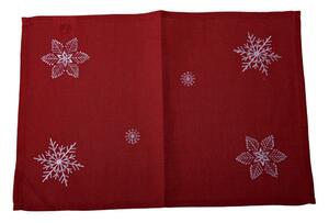Текстилна подложка за хранене с коледен мотив 33x48 cm Crystalline – Dakls