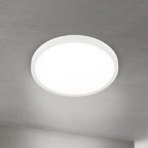 ORION LED плафон Disc, бял Ø 40 cm, CCT, метал/пластмаса, Затъмняване, Бял, Дневна/трапезария, Алуминий, Модерен
