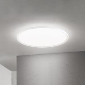 ORION LED плафон Kant, Ø 80 cm, бял, CCT, метал/пластмаса, Затъмняване, Бял, Дневна/трапезария, Алуминий, Модерен