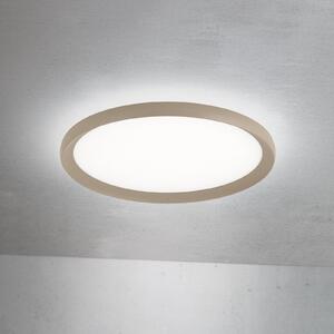 ORION LED плафон Kant, Ø 40 cm каки, CCT метал/пластмаса, Затъмняване, Зелен, Дневна/трапезария, Алуминий, Модерен