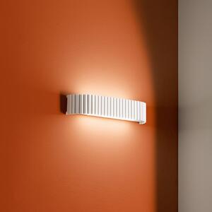 Luce Ambiente Design LED стенна лампа Niike, бяла, ширина 40 cm, метал, CCT, Бял, Дневна/трапезария, Метал, Модерен