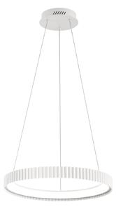 Luce Ambiente Design LED висяща лампа Niike, бяла, Ø 50 cm, метал, CCT, Бял, Дневна/трапезария, Метал, Модерен