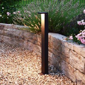 Deko-Light LED осветление за пътеки Lerna 1000 тъмно сиво Височина 100 cm 7,4 W CCT, Черен, Алуминий, Модерен