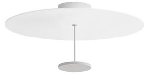 Linea Light LED таванска лампа Stilo_S, бяла, Ø 55 cm, Затъмняване, Бял, Дневна/трапезария, Алуминий, Модерен