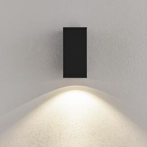 Deko-Light LED лампа за външна стена ShoreLine Pro Square, тъмно сива, 830/840, Затъмняване, Черен, Алуминий, Модерен